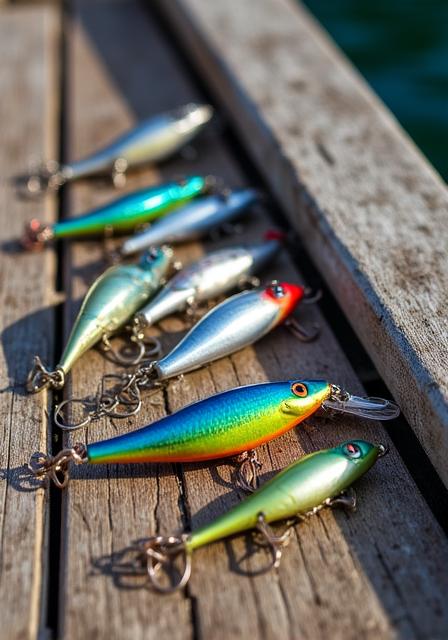Assortment of professional grade fishing lures