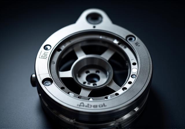 Machined aircraft-grade aluminum reel body