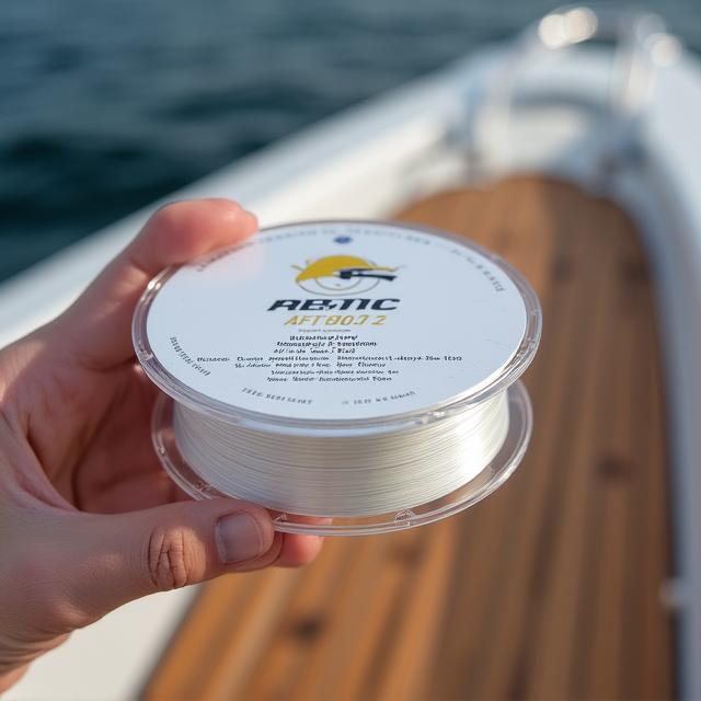 Gilded Clarity Crystal Monofilament Spool