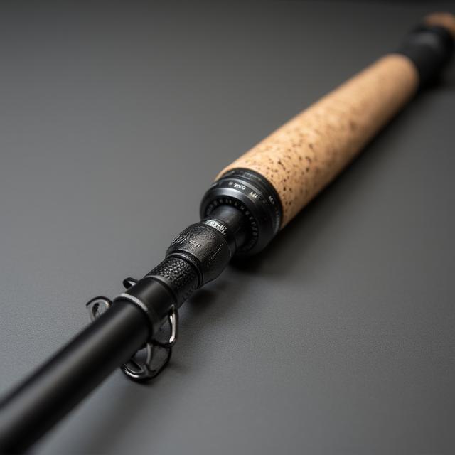 Matte black Obsidian Fly Fishing Rod